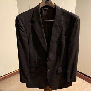Jos. A Bank Dark Brown Men's 100% Wool Sport Coat Size 40R